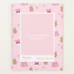 Bears/Hearts Block Quote | Fully Customizable Planner<br><div class="desc">Create a planner that speaks to you. This planner features the "Kawaii Campus" kogal/Japan-inspired print with a framed centre panel made for your own words. The quote, name, and footer text are all fully editable, allowing you to add a personal affirmation, mantra, reminder, or message that feels meaningful to you....</div>
