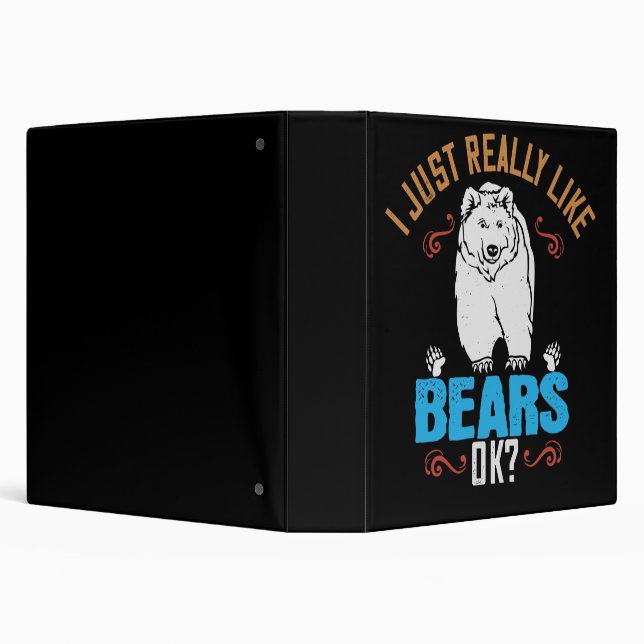Bears - I Really Like Bears Ok? Binder (Background)