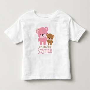 Bears "I'm The Big Sister" Toddler T-shirt