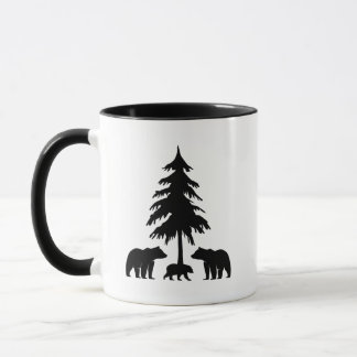Bears in the Woods Mug