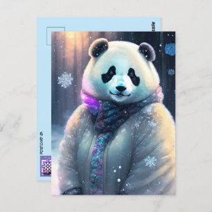 Bears in Winter, Postcrossing Postcard