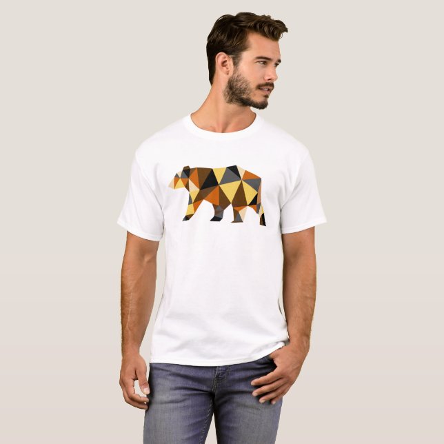 Bears Of All Colours Geo Tee (Front Full)