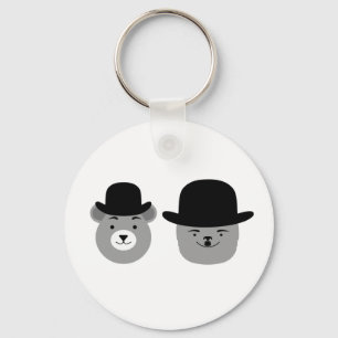 Bears of the Desert Keychain