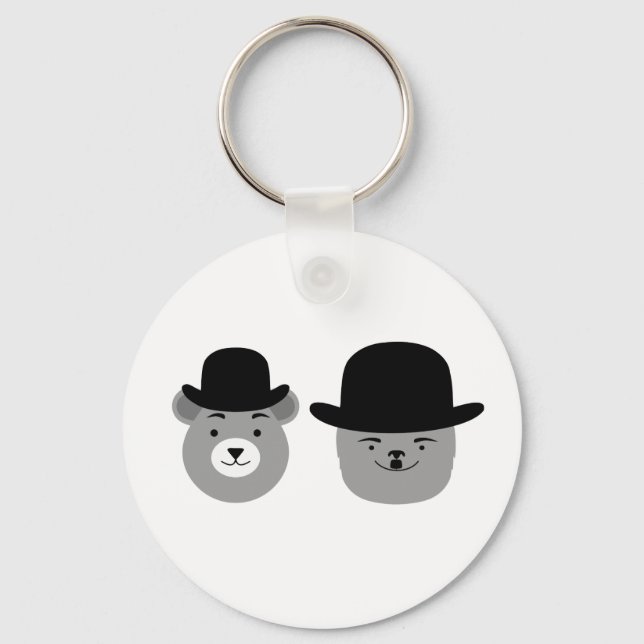 Bears of the Desert Keychain (Front)