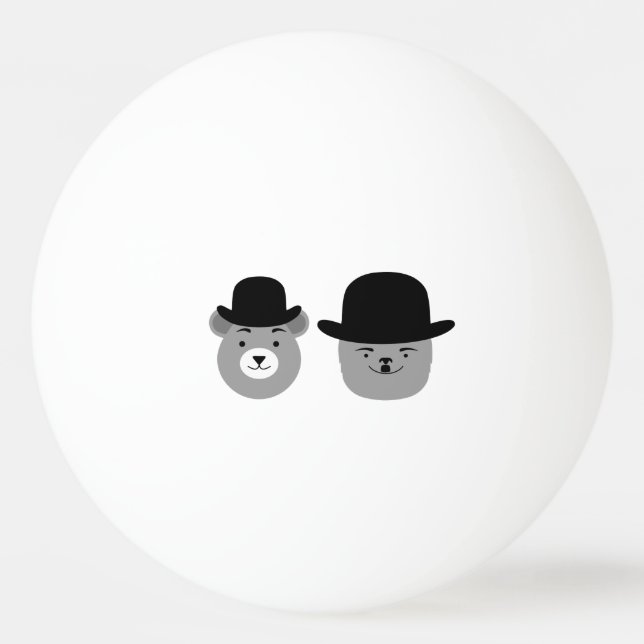 Bears of the Desert Ping Pong Ball (Front)