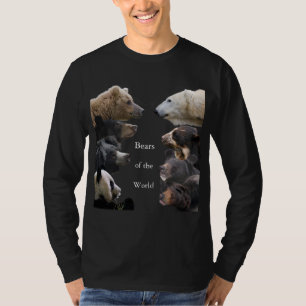 Bears of the World Dark-coloured T-Shirt