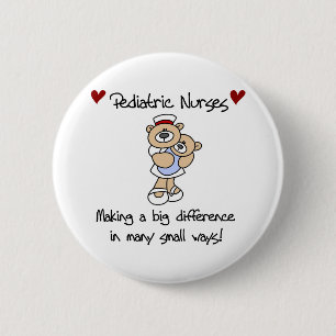Bears Pediatricians Make a Difference 2 Inch Round Button