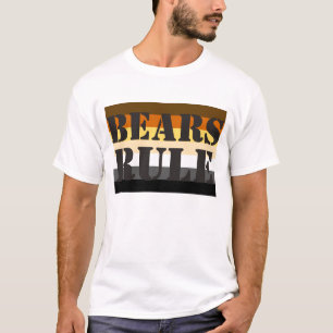 Bears Rule Bear Pride Flag T-Shirt