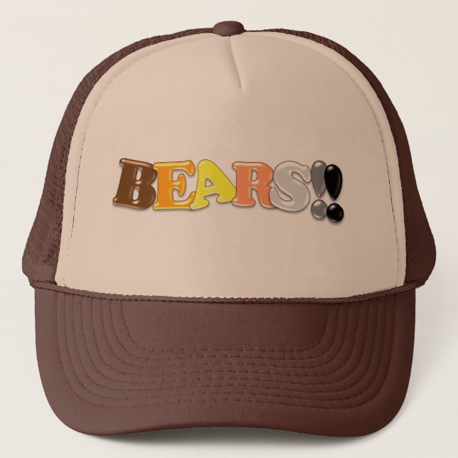 BEARS!! TRUCKER HAT (Front)