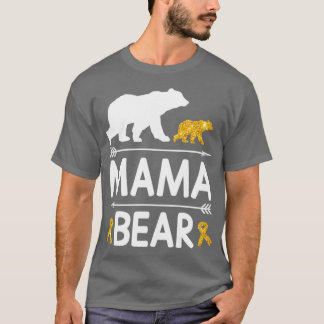 Bears Walking Together Mama Mother Mommy Son Daugh T-Shirt