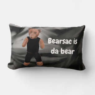 Bearsac is da bear lumbar pillow