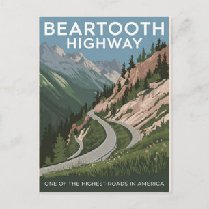 Beartooth Highway Postcard
