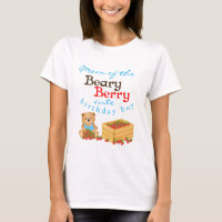 Beary Berry Cute Cub's Strawberries Mom Birthday