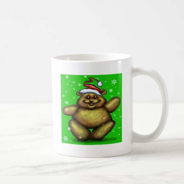 Beary Christmas Coffee Mug (Right)
