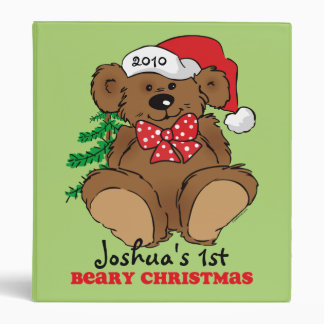 Beary Christmas Keepsake Binder