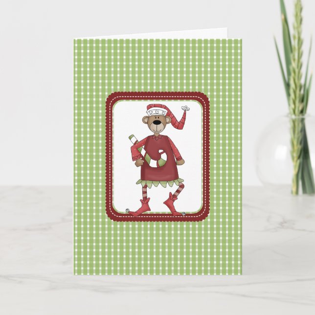 Beary Cute Christmas Cards (Front)