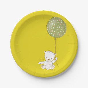 Beary Cute Party Paper Plate