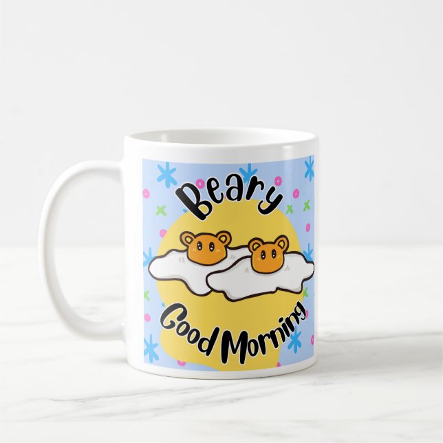 Beary Good Morning ! Kawaii Mug (Gauche)