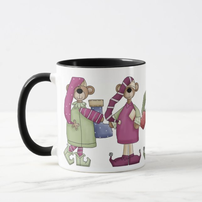 Beary Joyeux Christmas Mug (Gauche)