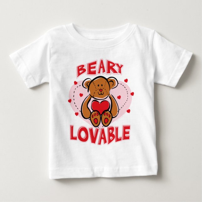 Beary Lovable Infant T-Shirt (Front)