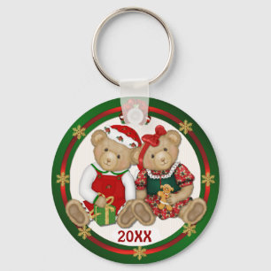Beary Merry Christmas 20XX Keychain