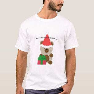 Beary Merry Christmas Bear T-Shirt