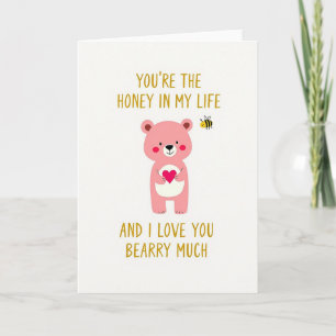 Beary Much Love Card