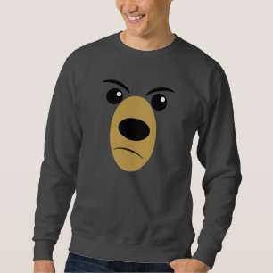 Beary Scary Face Sweatshirt