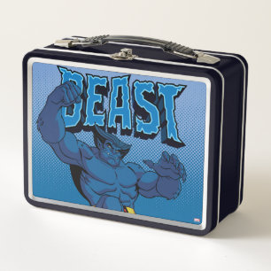 Beast Character Pose Metal Lunch Box
