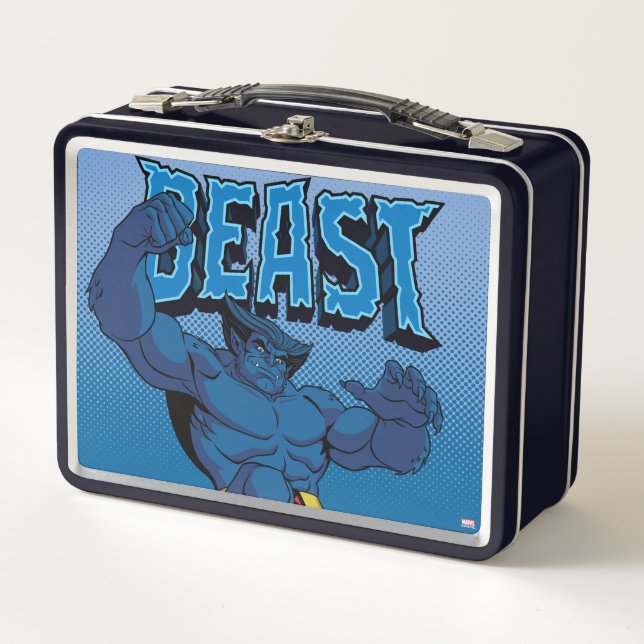 Beast Character Pose Metal Lunch Box (Front)