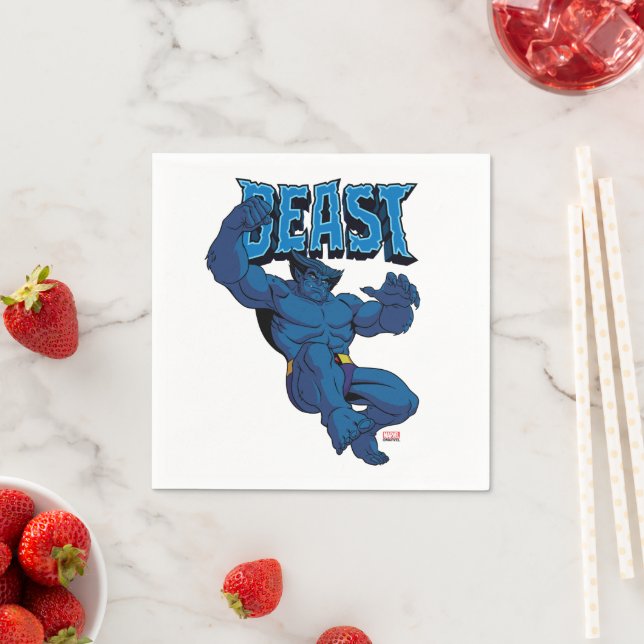 Beast Character Pose Napkin (Insitu)