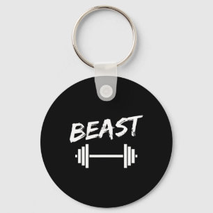 Beast Father Son Fitness Bodybuilding Matching  Keychain