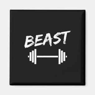 Beast Father Son Fitness Bodybuilding Matching Magnet