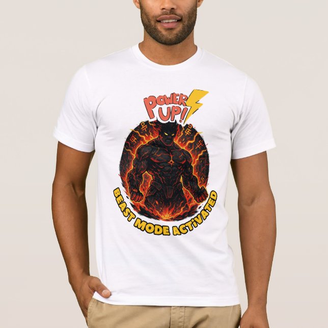 Beast Mode Activated T-Shirt (Front)