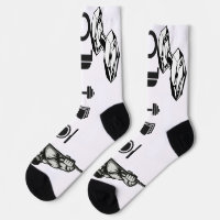 Beast Mode Socks – Veiny Dumbbell Grip Design