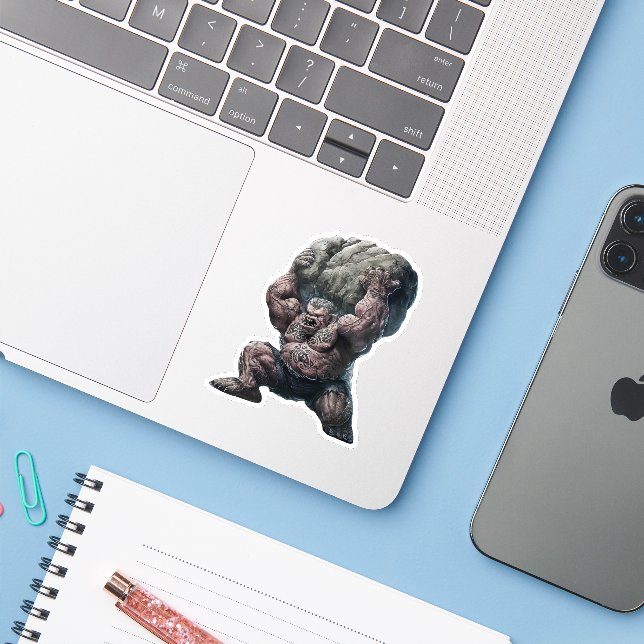 Beast Monster (Laptop w/ iPhone)