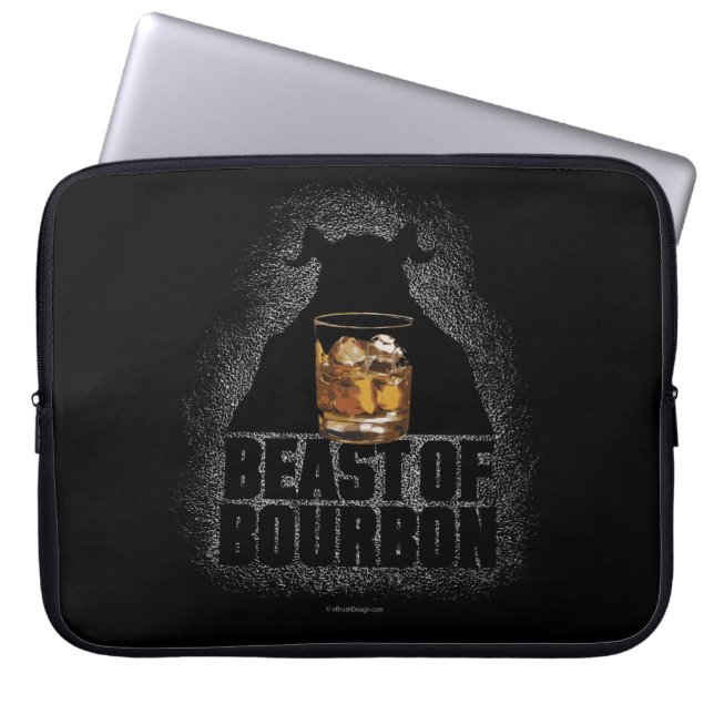 Beast Of Bourbon Laptop Sleeve (Front)