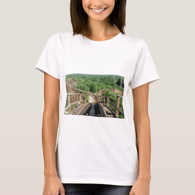 Beast Roller Coaster at Kings Island T-Shirt (Front)