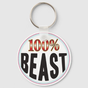 Beast Tag Keychain