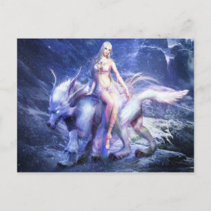 Beast trainer in the forsaken world postcard