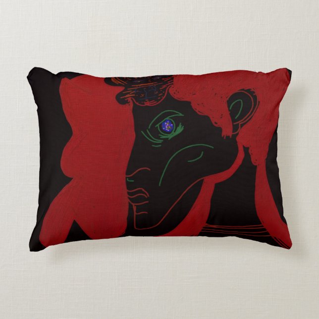 Beastmaster Queen  Accent Pillow (Front)