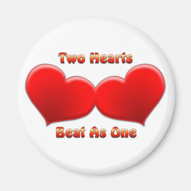 Beat As One Magnet (Front)