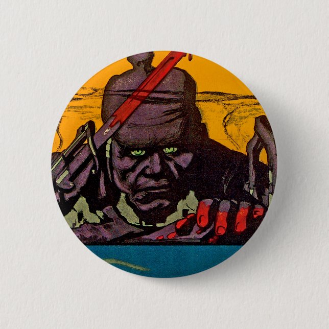 Beat Back The Hun 2 Inch Round Button (Front)