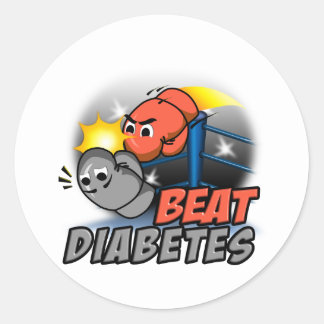 Diabetes Stickers, Diabetes Custom Sticker Designs