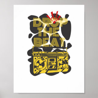 Beat drop poster
