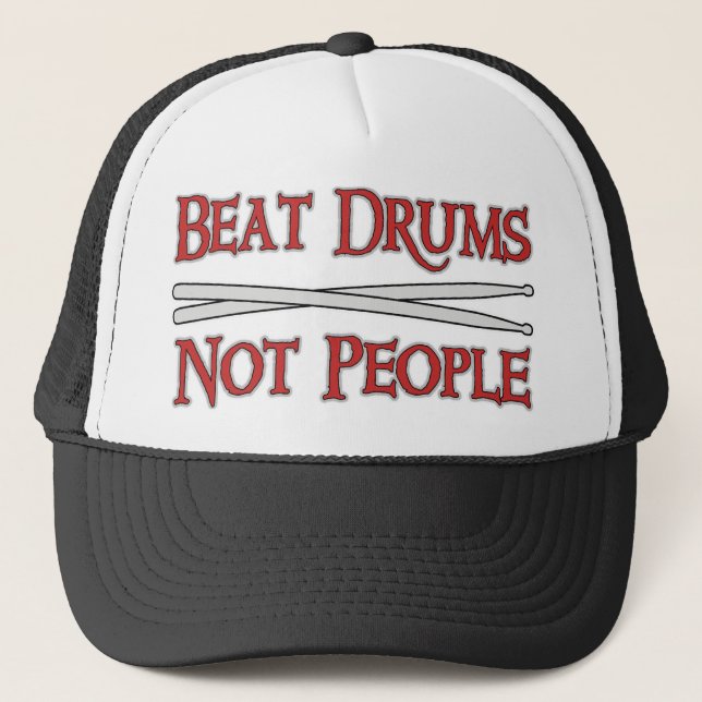 Beat Drums Trucker Hat (Front)