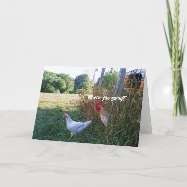 BEAT IT HERMAN EASTER  joke card (Front)