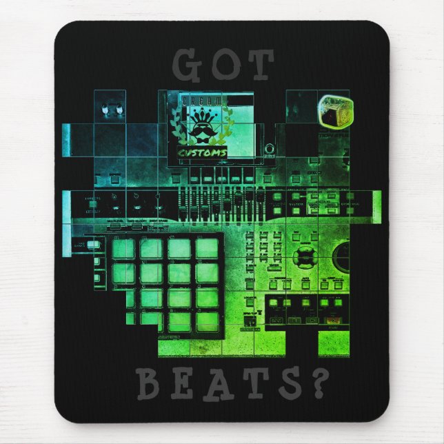 Beat Machine producer's got beats mousepad (Front)