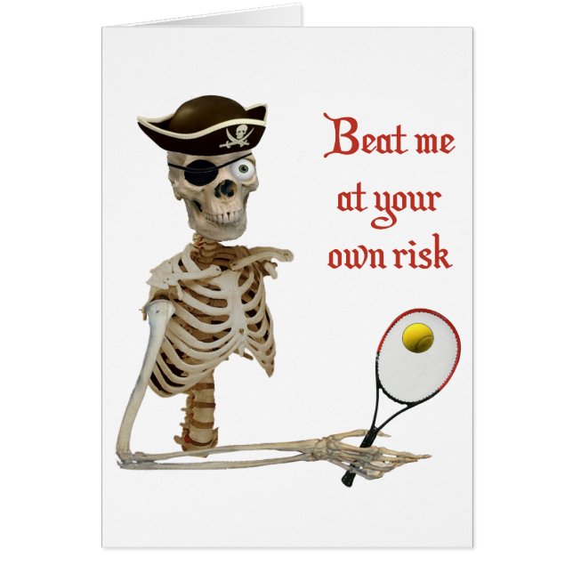 Beat Me Tennis Pirate (Front)