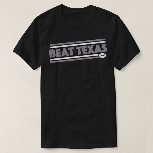 Beat Texas Vintage Oklahoma  Gameday 1 T-Shirt (Design Front)